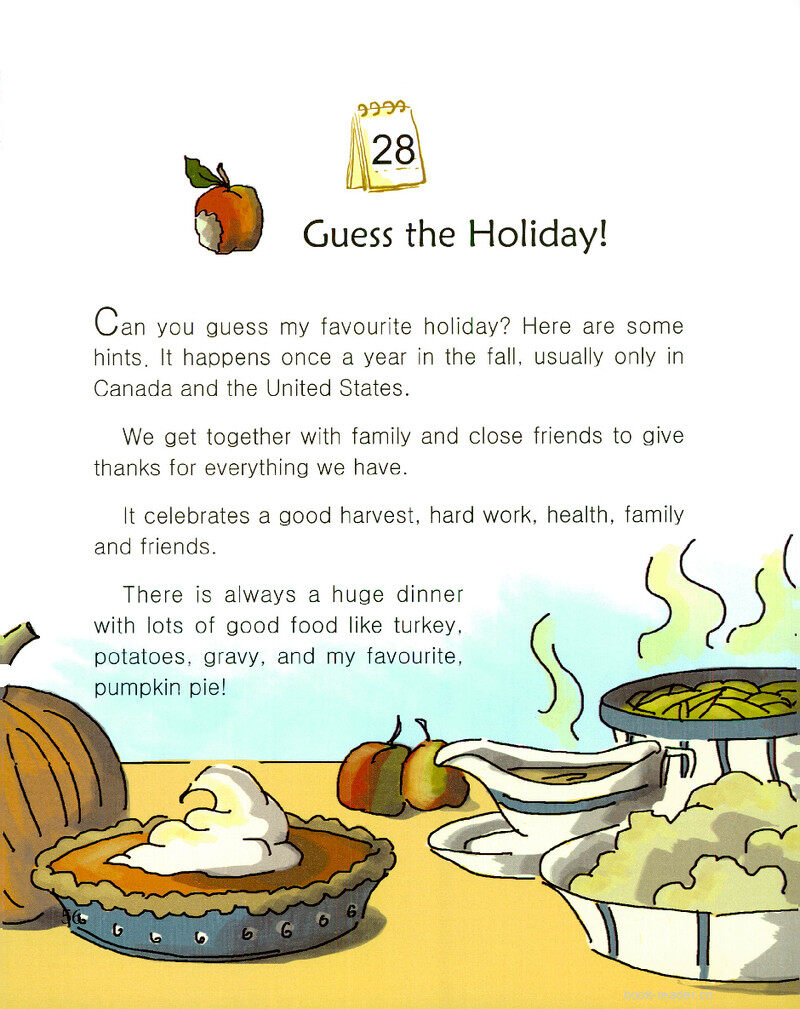 Guess the Holiday!绘本故事第2页
