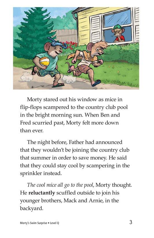 Morty's Swim Surprise绘本故事第3页