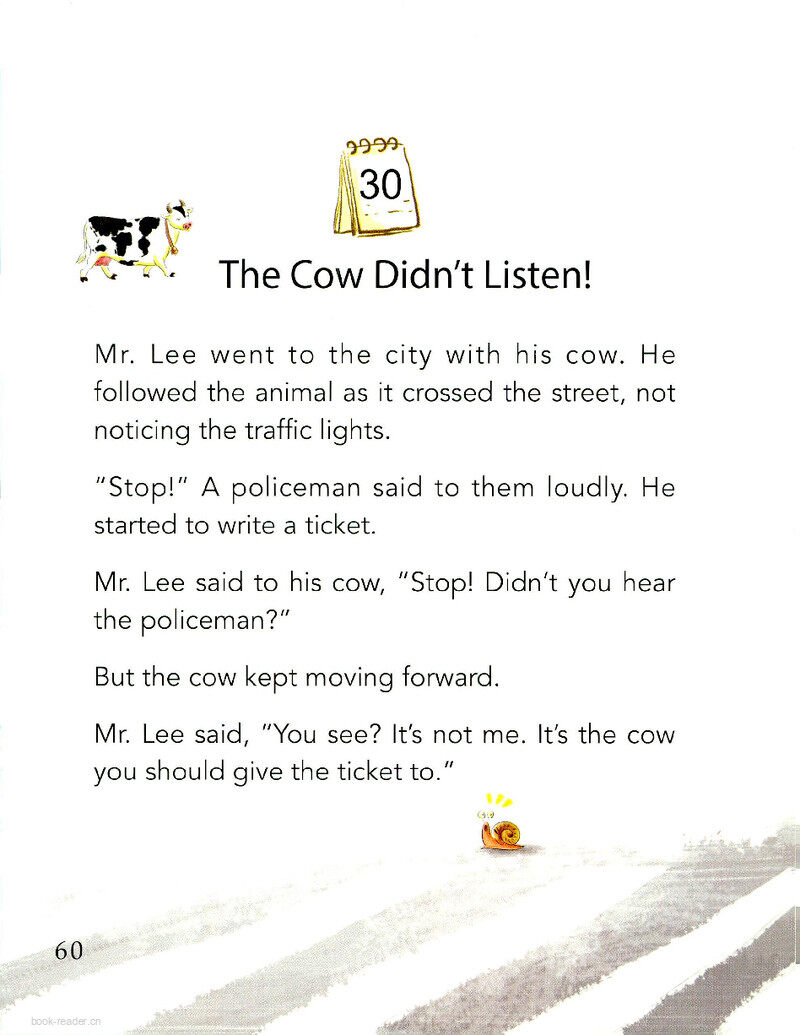 The Cow Didn't Listen!绘本故事第2页