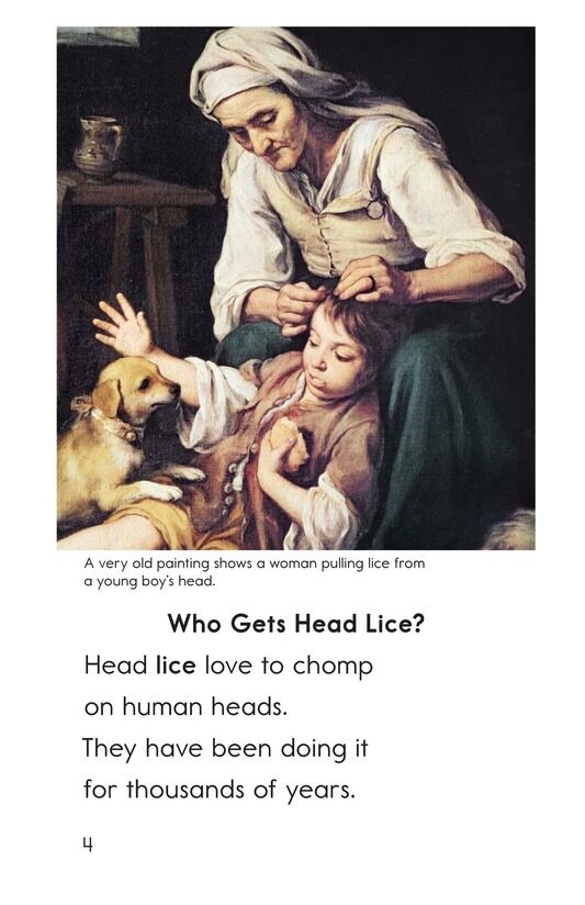 Lice Aren't Nice绘本故事第3页