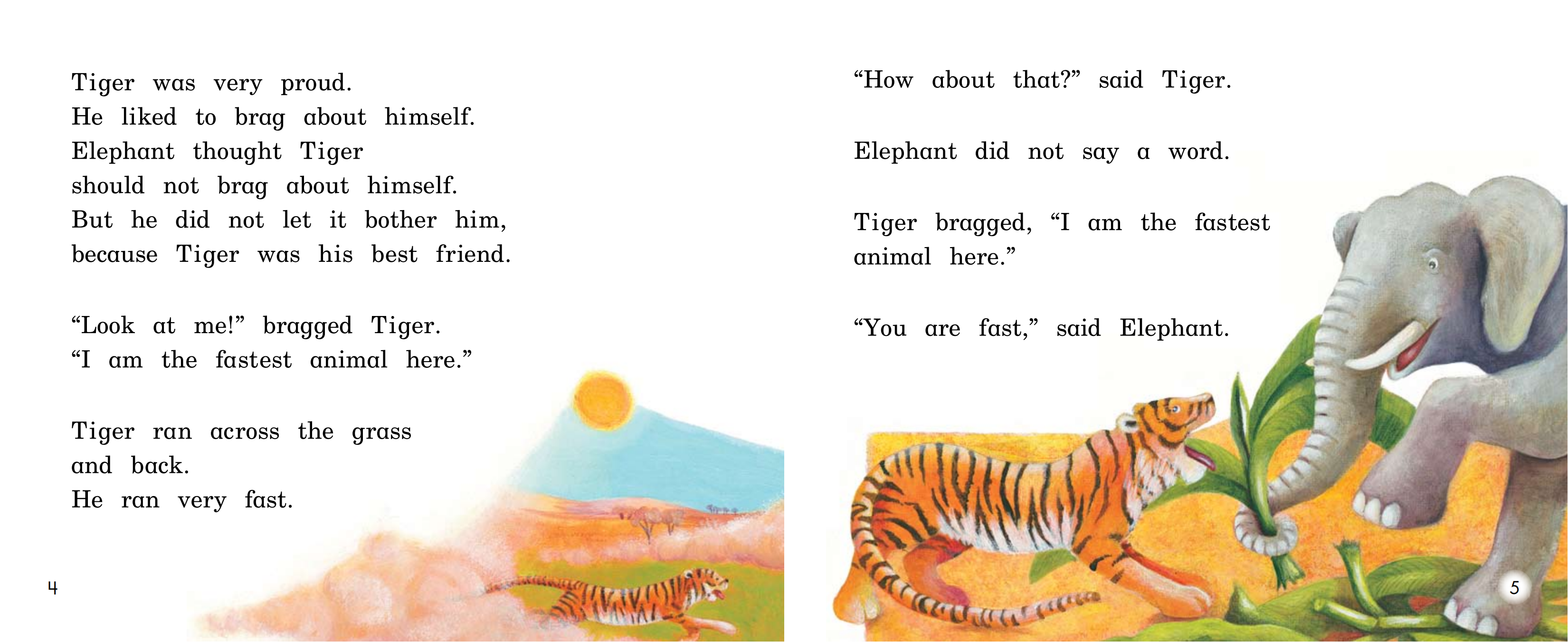 Elephant and Tiger绘本故事第4页