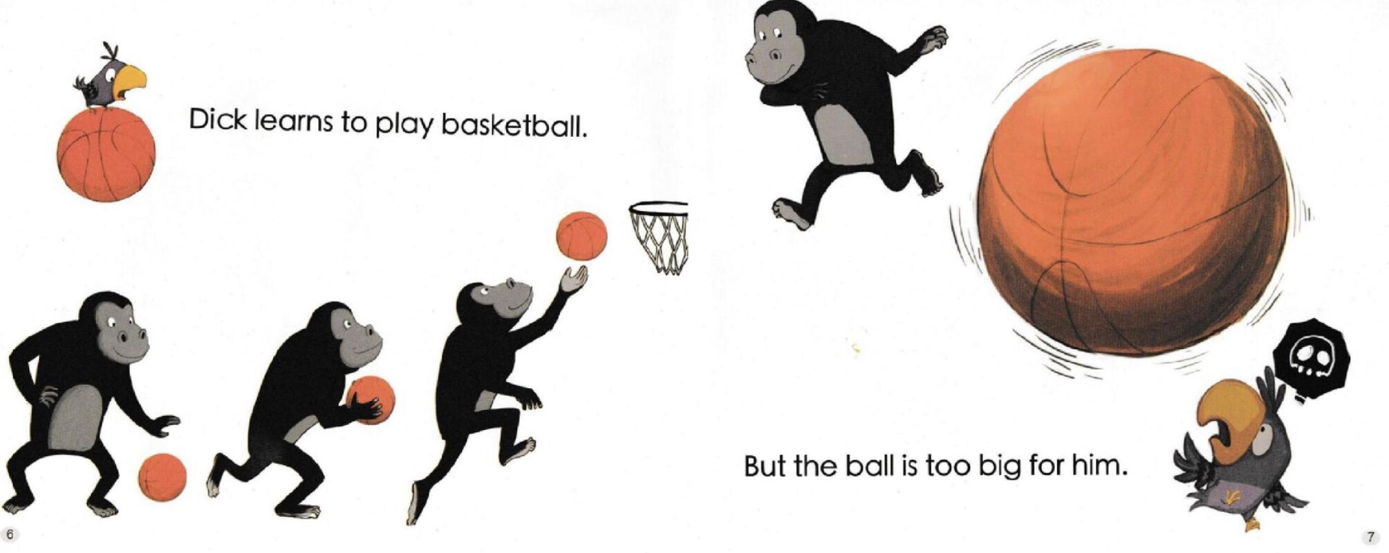 Dick and the Olympics绘本故事第5页