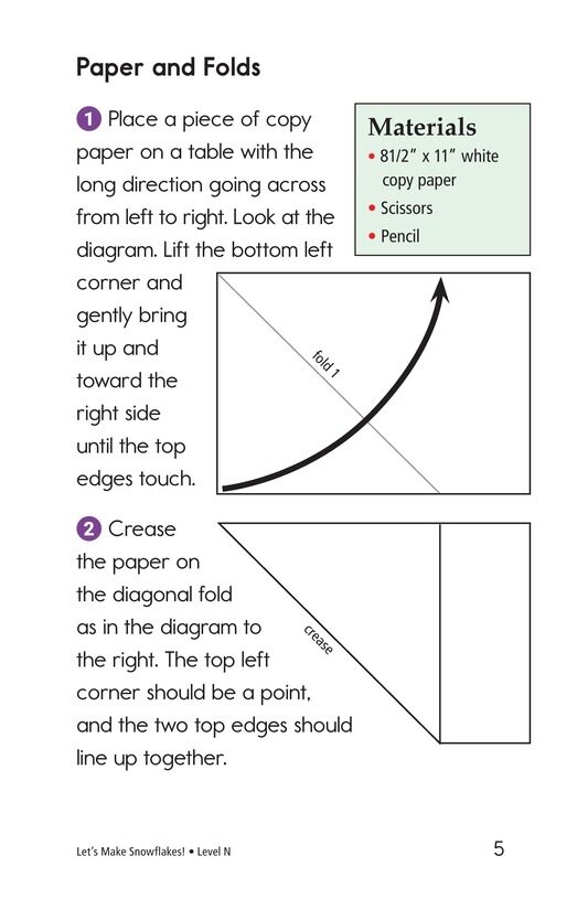 Let's Make Snowflakes!绘本故事第4页