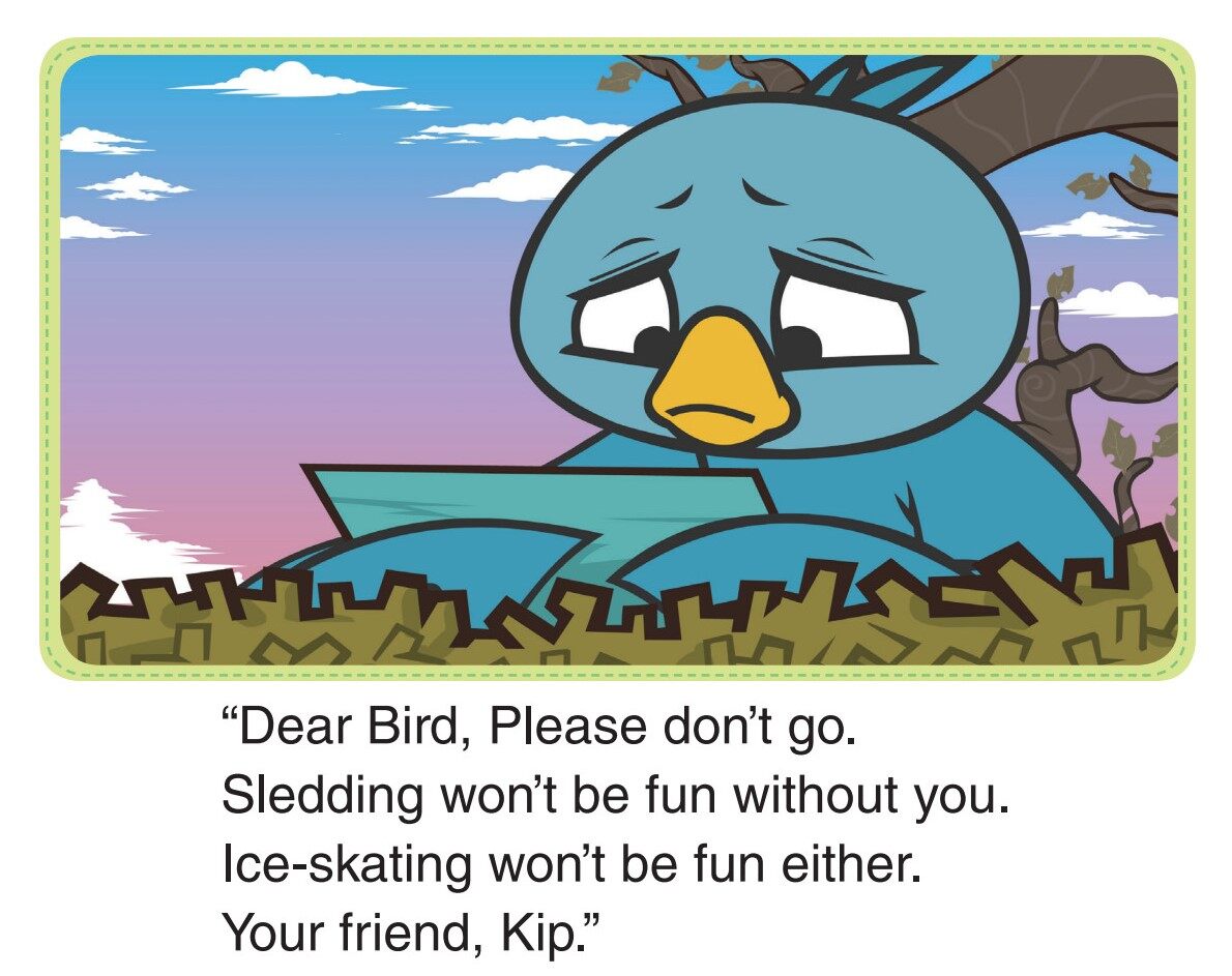 Bird Flies South绘本故事第3页