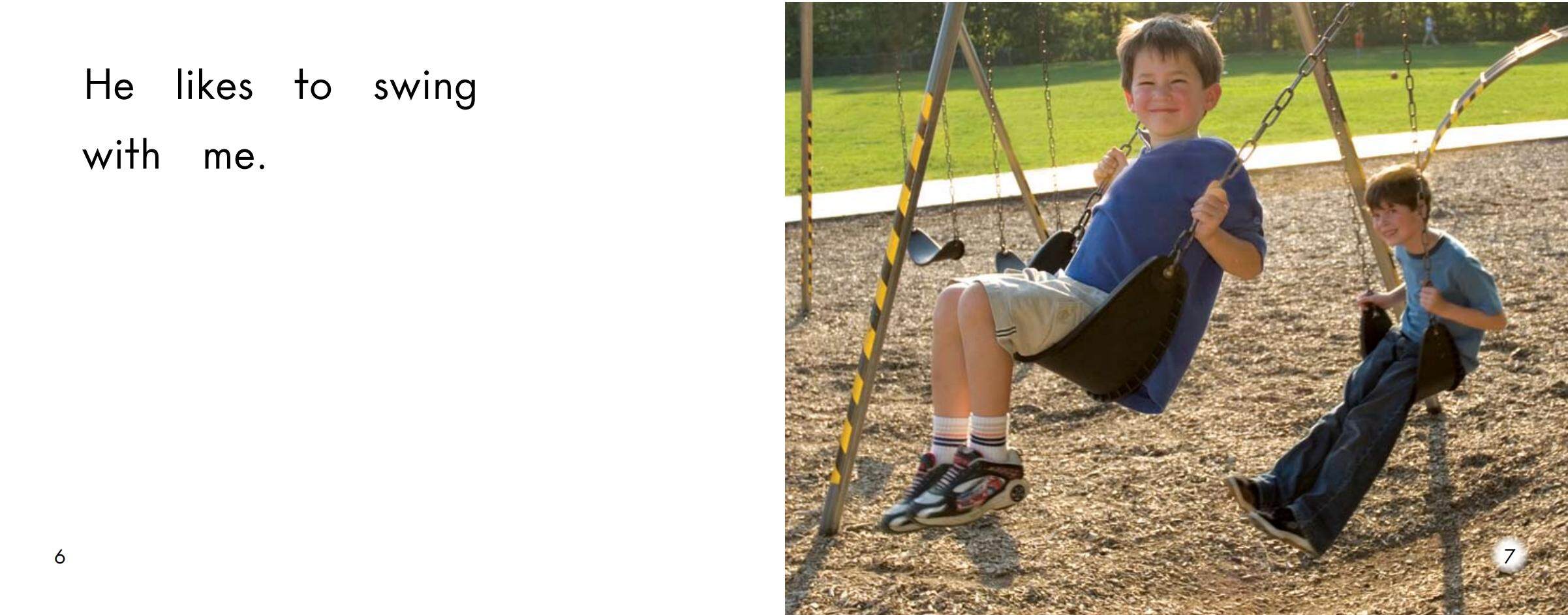 My big brother绘本故事第5页