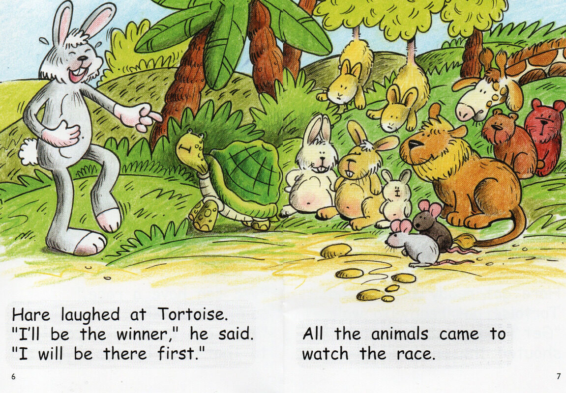 Hare And Tortoise绘本故事第5页
