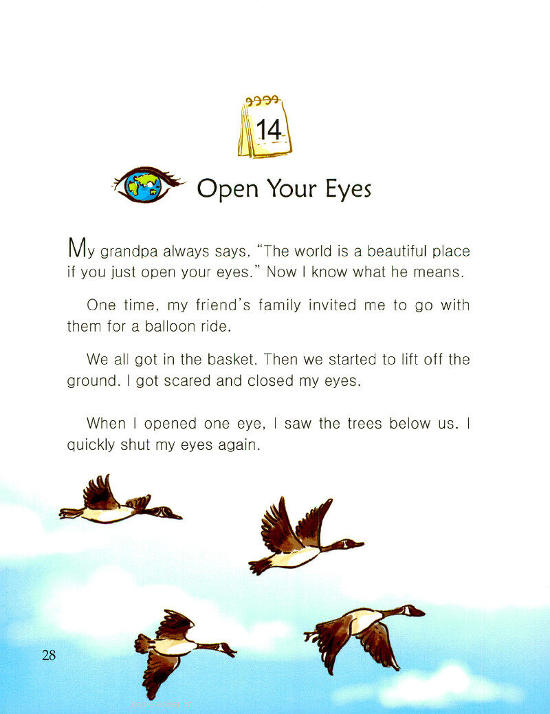 Open Your Eyes绘本故事第2页