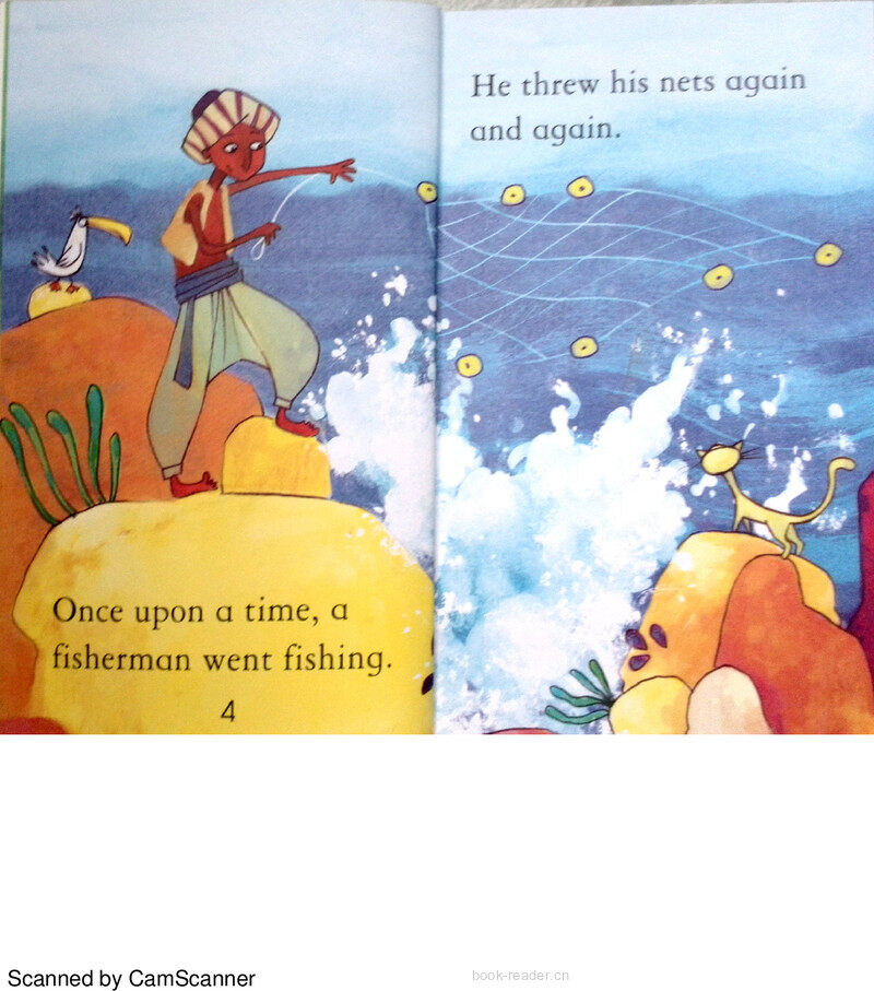 The Genie in the Bottle绘本故事第4页