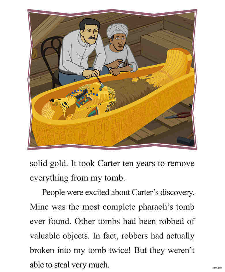 King Tut’s Secrets绘本故事第5页