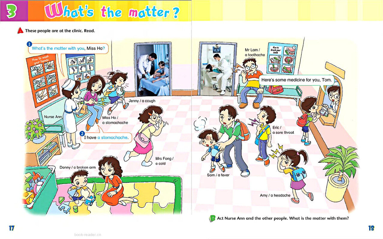 3 What's the matter绘本故事第3页