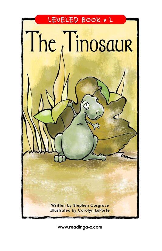 The Tinosaur绘本故事第2页