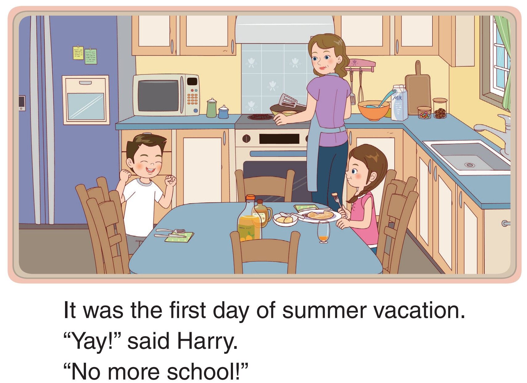 Summer Vacation绘本故事第3页