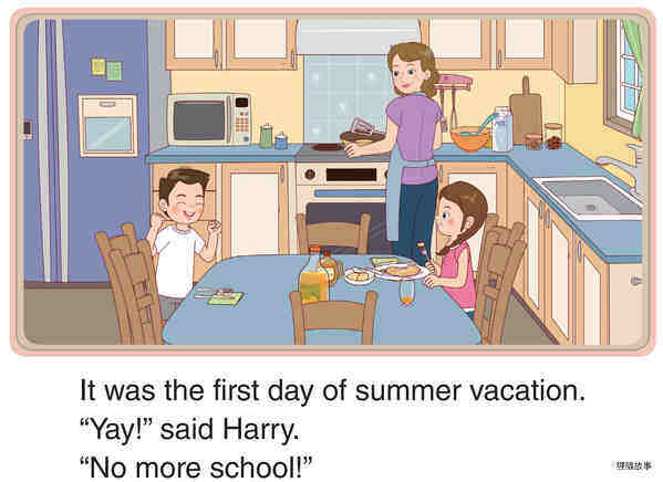 Summer Vacation绘本故事第3页
