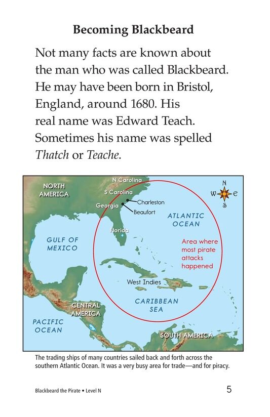 Blackbeard the Pirate绘本故事第4页