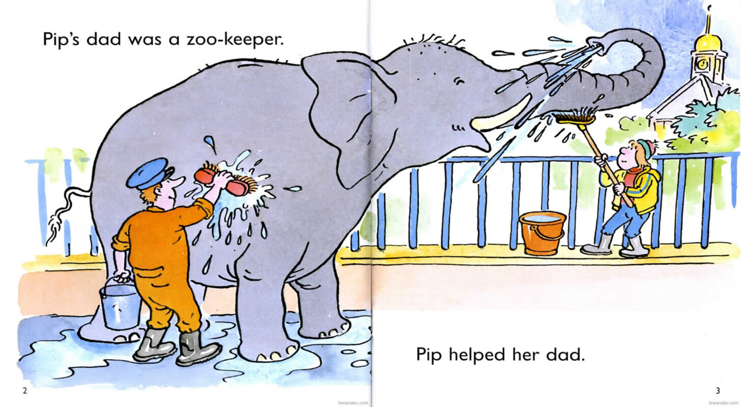 Pip and the Little Monkey绘本故事第4页