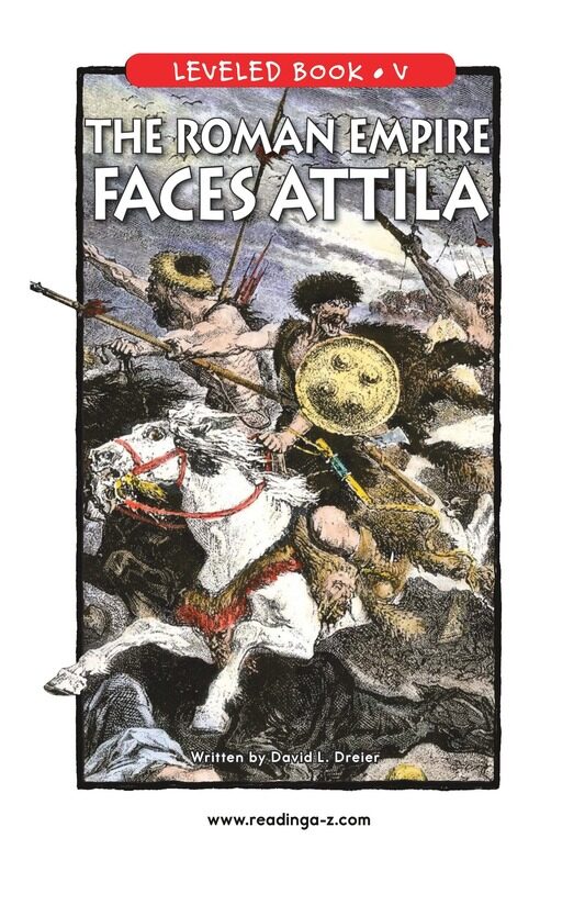 The Roman Empire Faces Attila绘本故事第2页