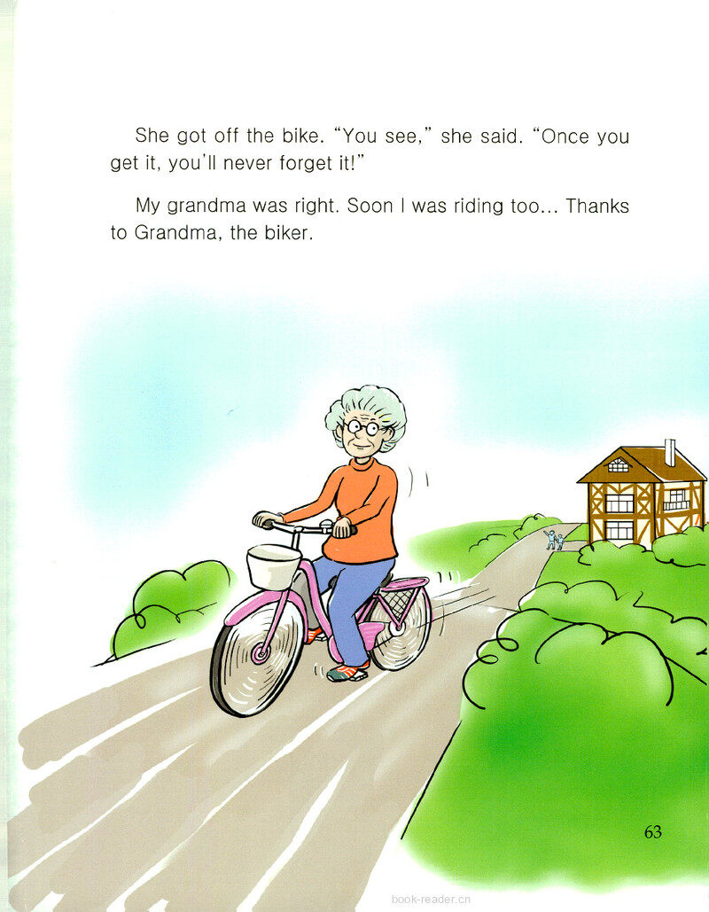 Grandma,the Biker绘本故事第3页