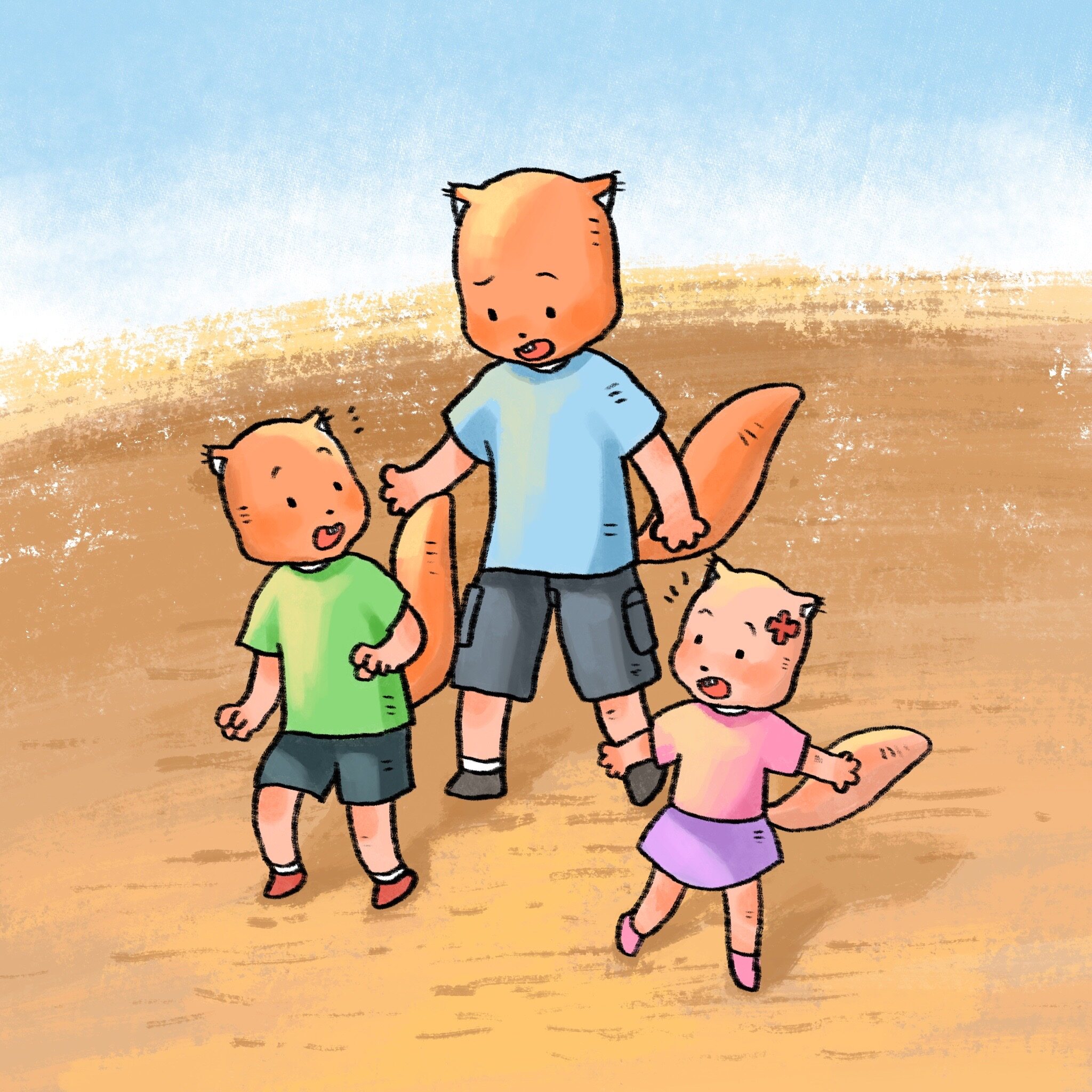 危险的海浪绘本故事第4页