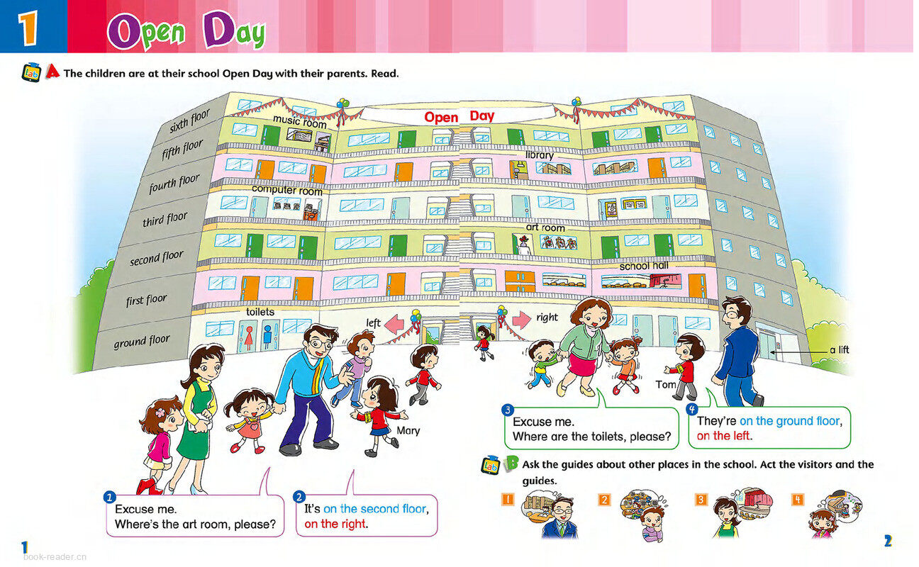 1 Open Day绘本故事第3页