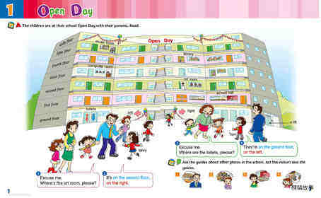 1 Open Day绘本故事第3页