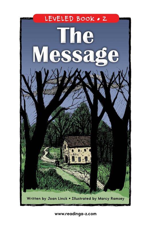 The Message绘本故事第2页