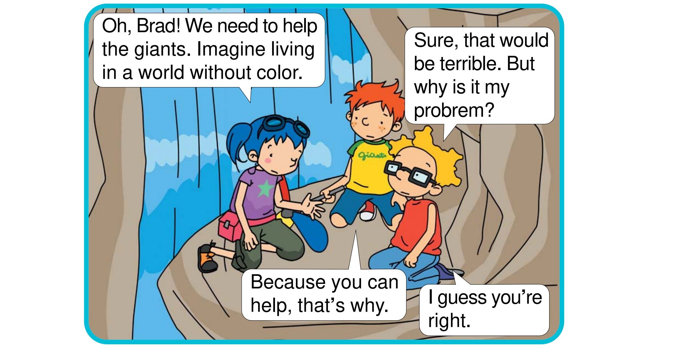 Cliff Climb绘本故事第5页