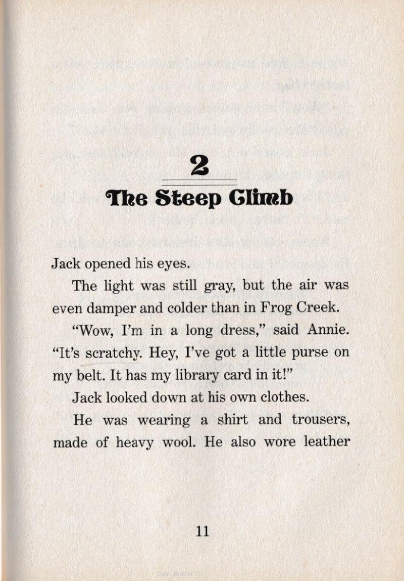 02 The Steep Climb绘本故事第2页