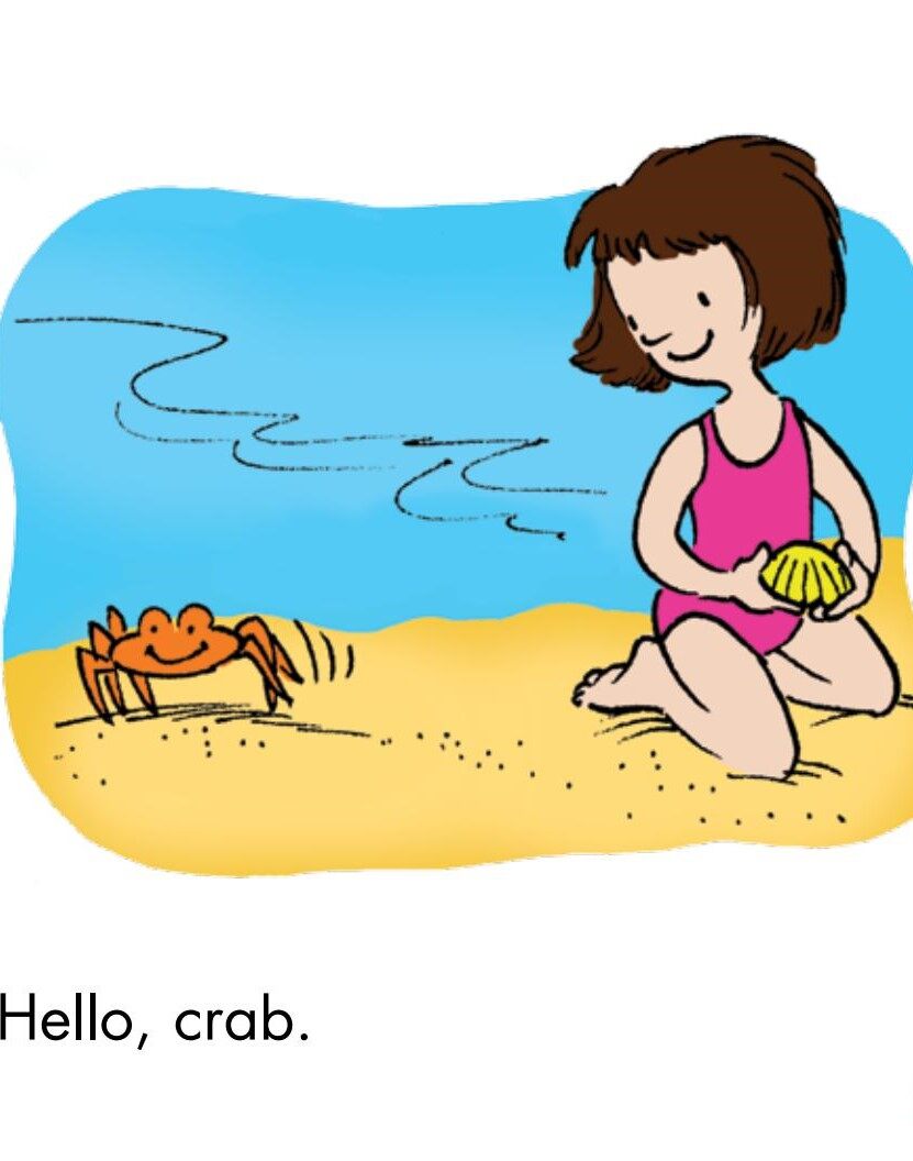 Hello Beach绘本故事第5页