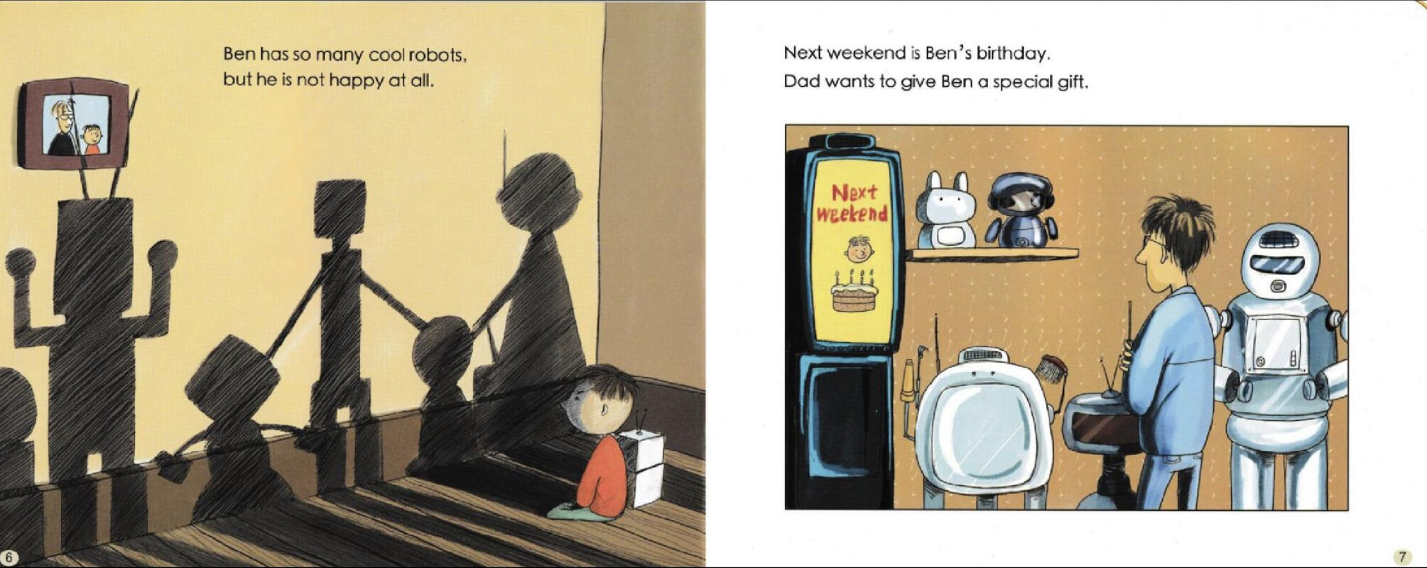 Daddy Robot绘本故事第5页