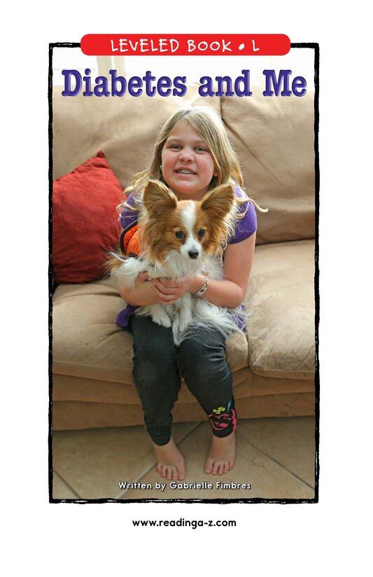 Diabetes and Me绘本故事第2页