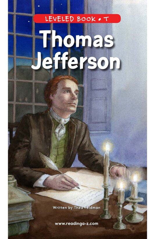 Thomas Jefferson绘本故事第2页