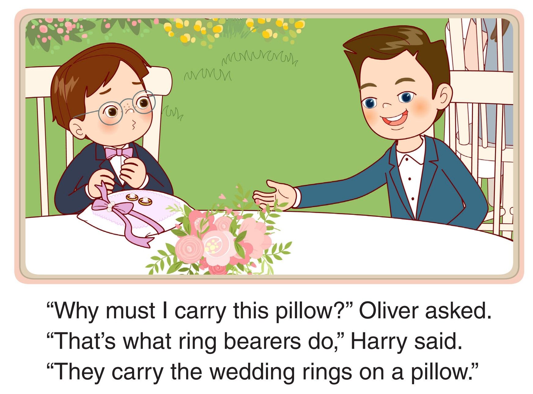 The Wedding绘本故事第4页