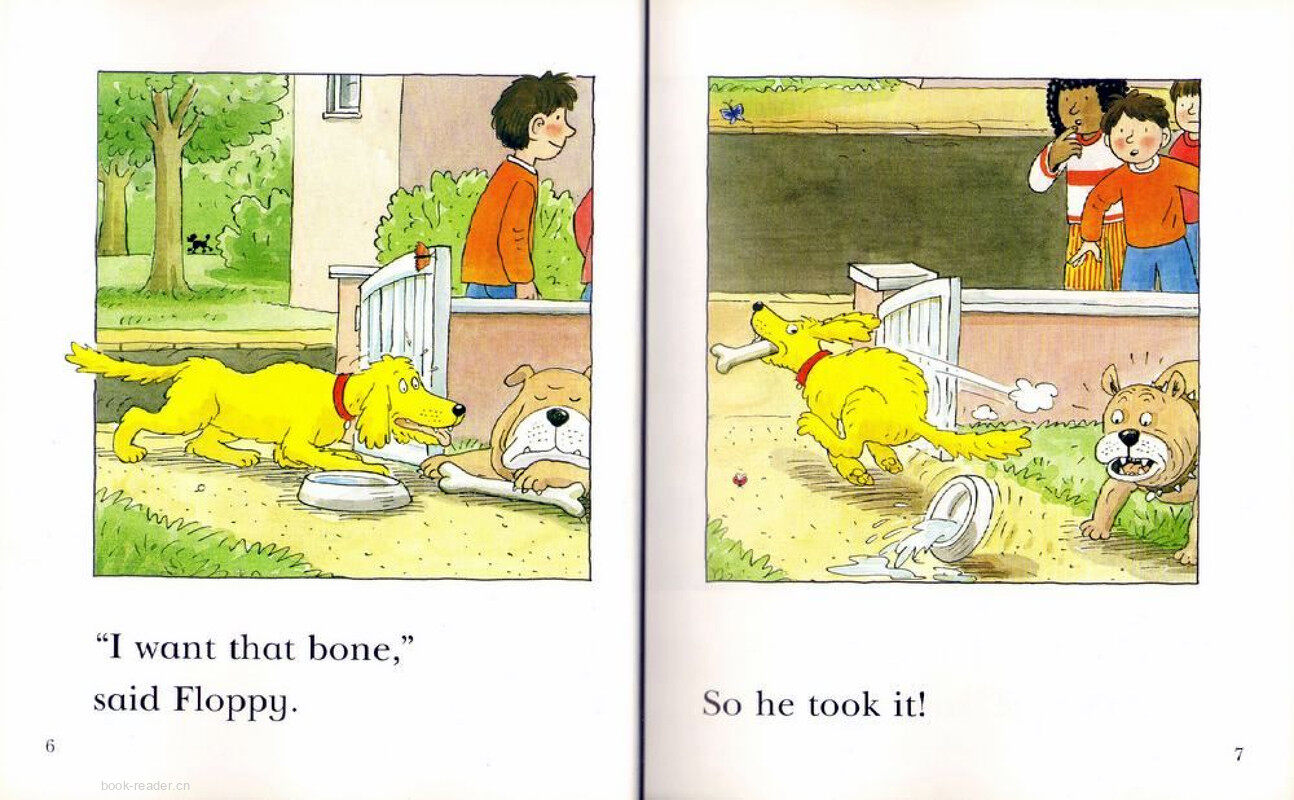 2C Floppy and the Bone绘本故事第4页