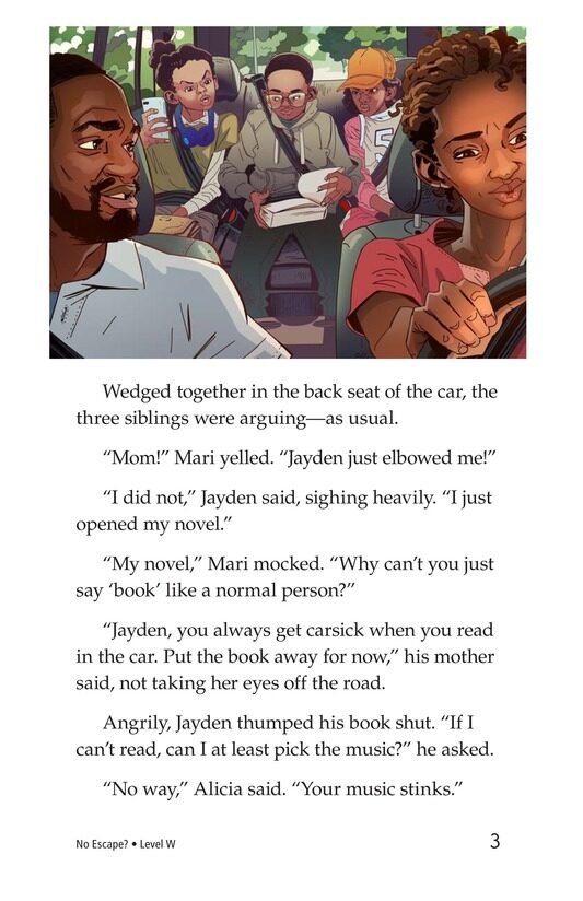 No Escape绘本故事第3页