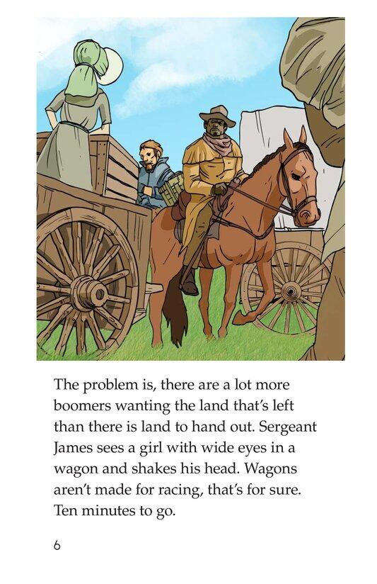 The Great Land Run绘本故事第5页