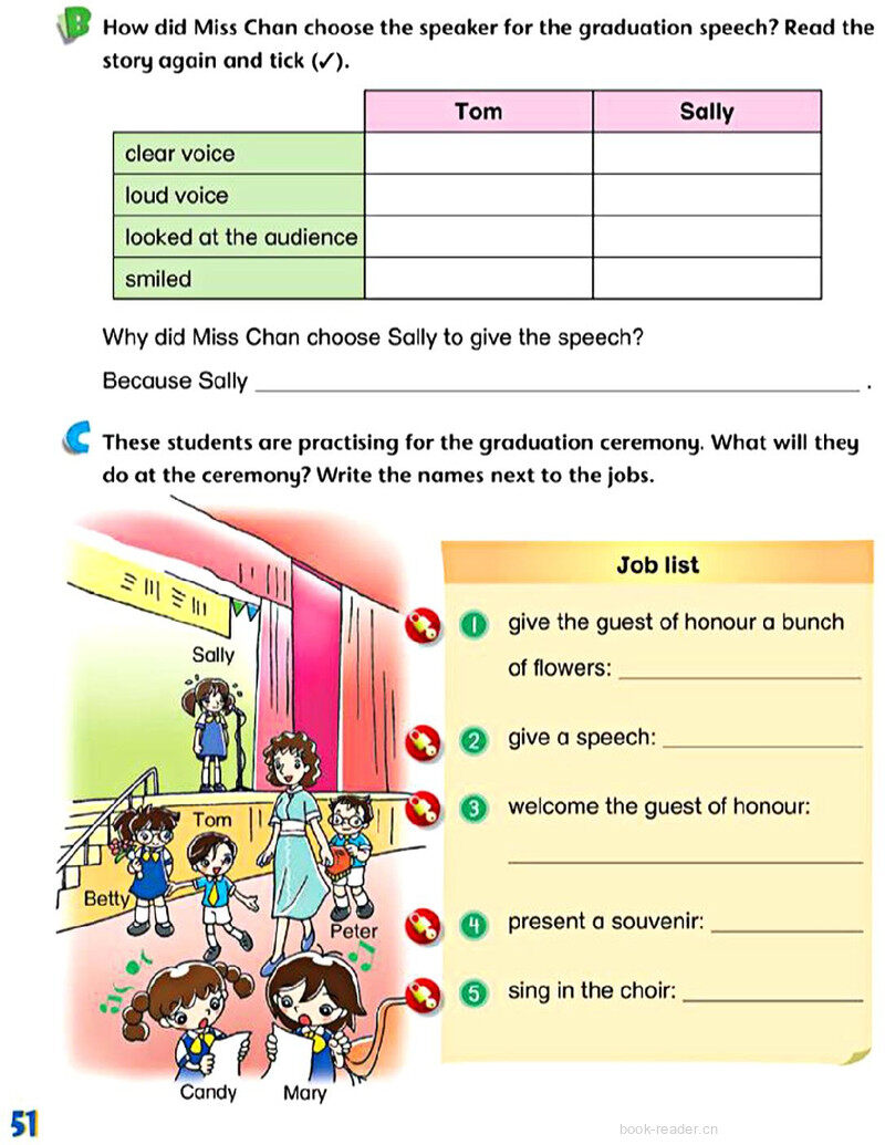 7 Our graduation ceremony绘本故事第5页