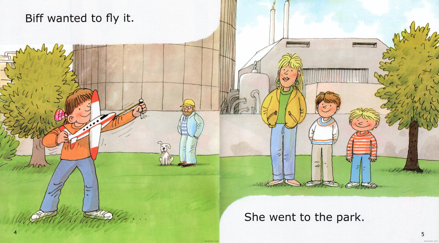 Biff's Aeroplane绘本故事第5页