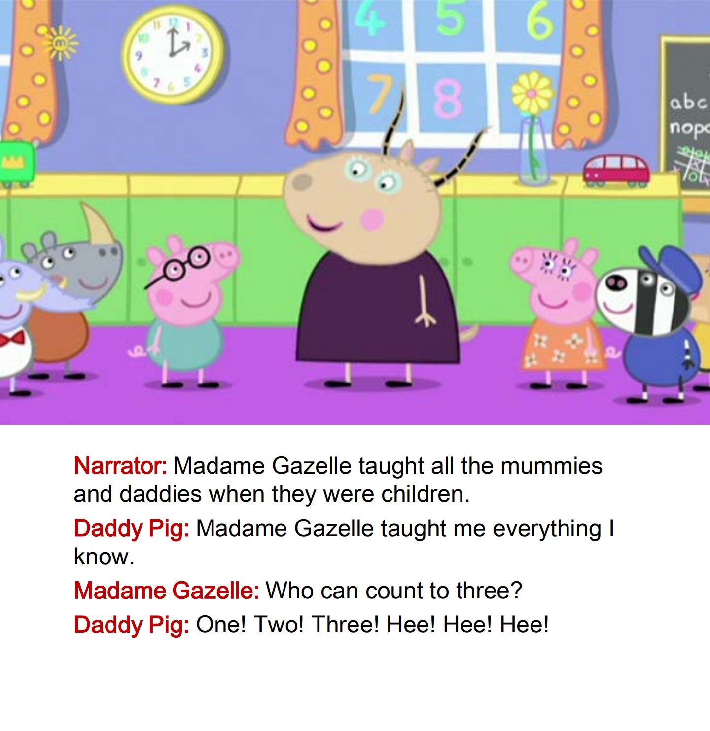 Madame Gazelle's Leaving Party绘本故事第5页