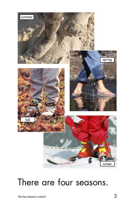 The Four Seasons绘本故事第3页