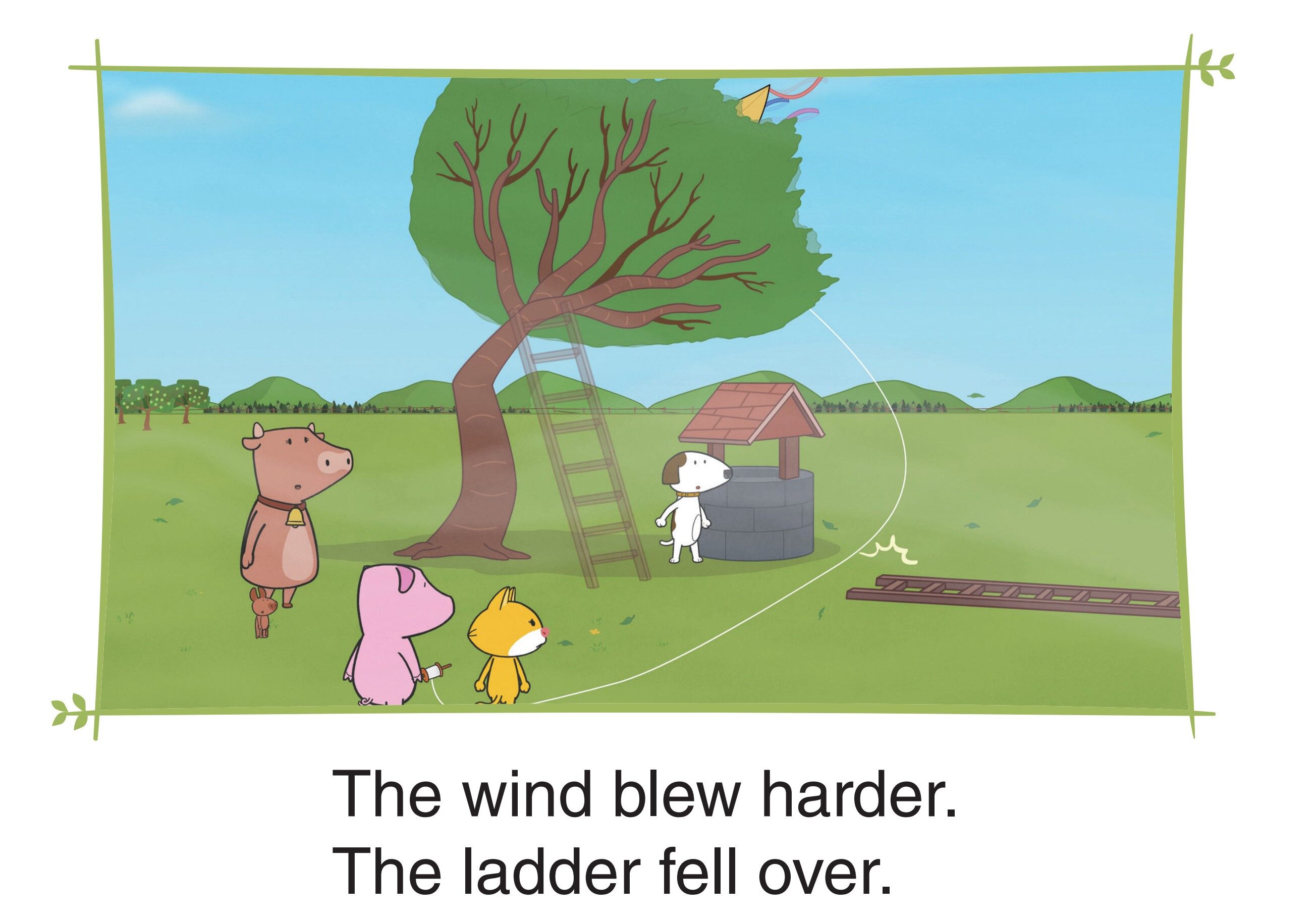 Stuck in the Tree绘本故事第5页