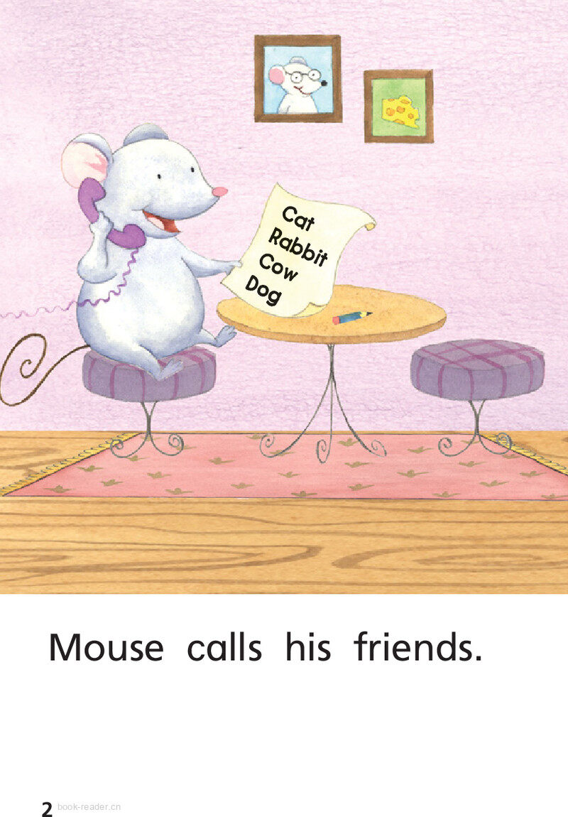 G1 App U1W3 Mouse's Moon Party绘本故事第4页