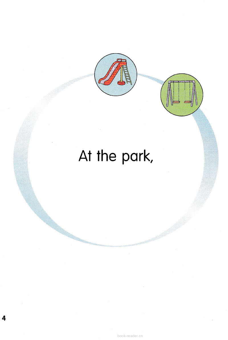 1C-At park绘本故事第5页