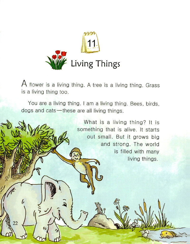Living Things绘本故事第2页