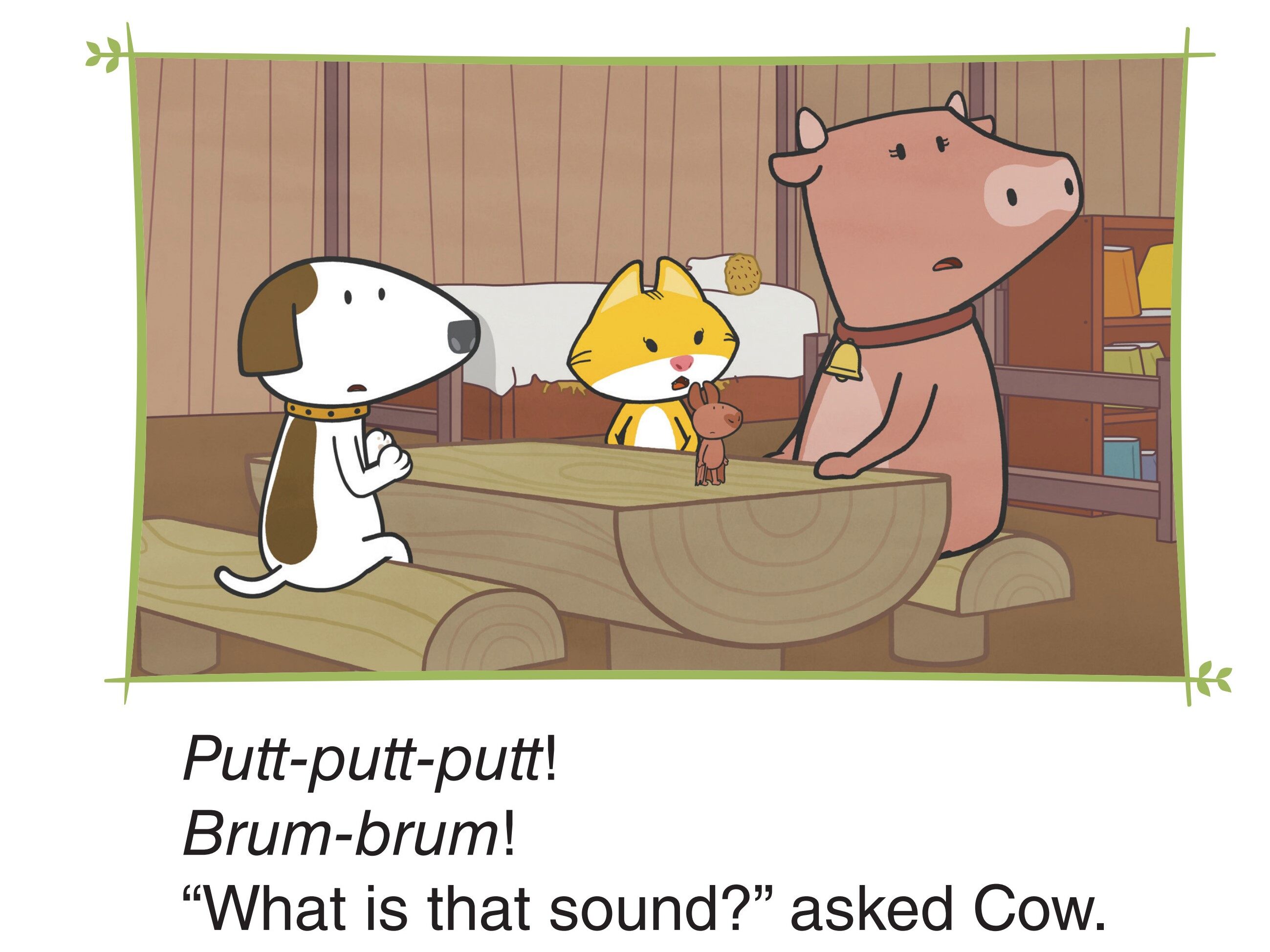 Who's Driving the Tractor?绘本故事第2页