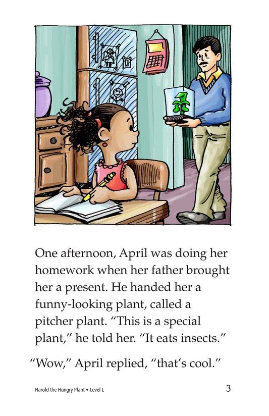 Harold the Hungry Plant绘本故事第3页