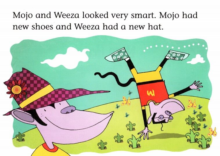 Mojo and Weeza and the New Hat绘本故事第3页