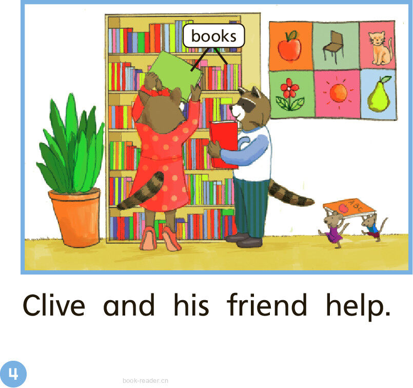 GK ELL U09W2 Clive and His Friend绘本故事第5页