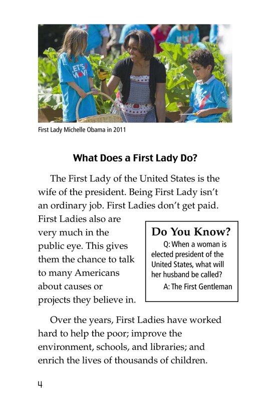 Famous First Ladies绘本故事第3页