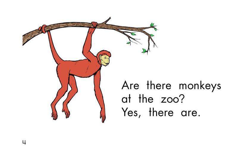 What Is at the Zoo绘本故事第4页