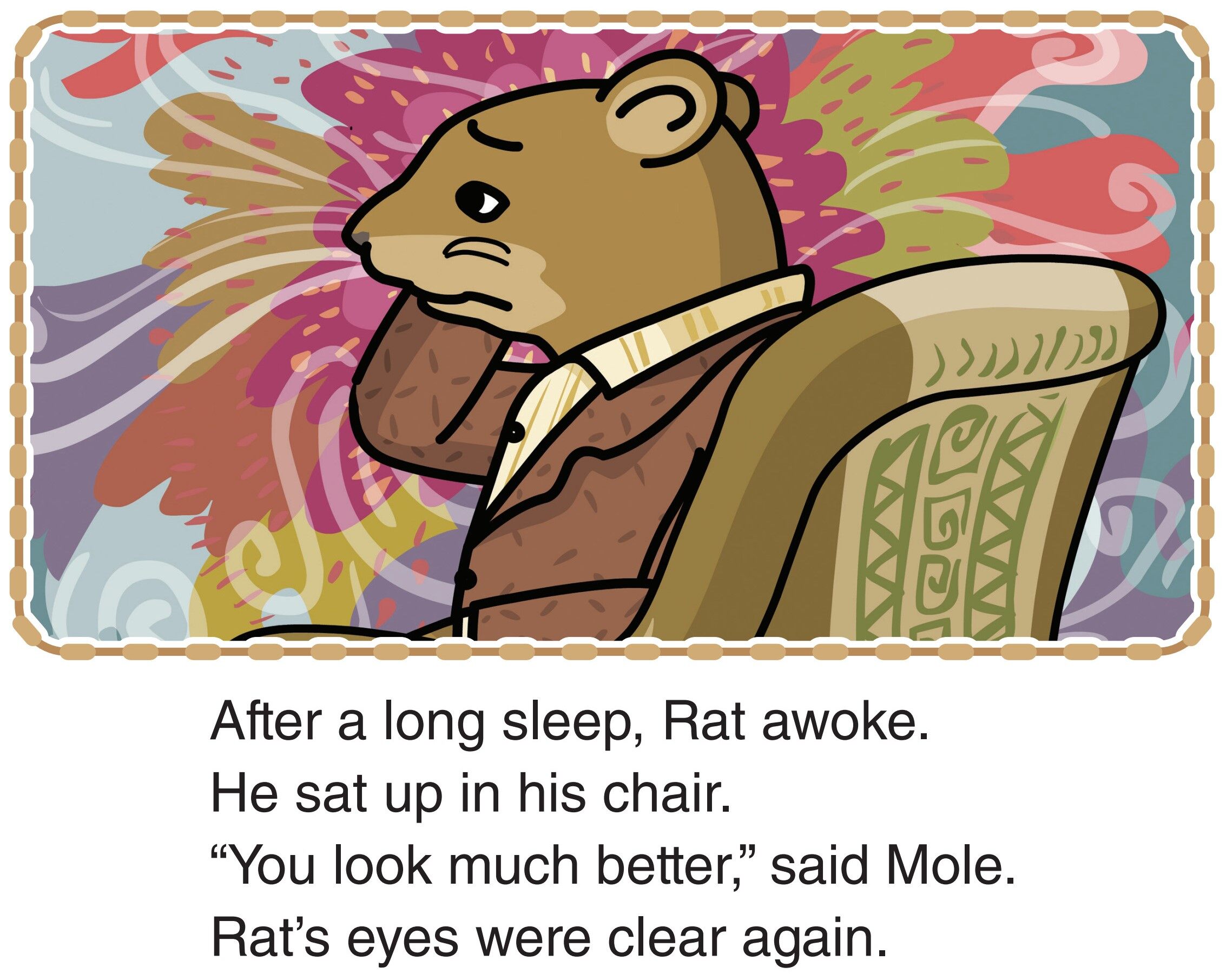 Cheering Up Rat!绘本故事第3页